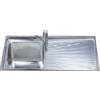 Smeg SGE116.1D Lavello 116X50 cm 1 Vasca Acciaio inossidabile