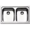 Apell VE792IBC Lavello 79X50 cm 2 Vasche Rettangolare Acciaio inossidabile