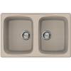 ELLECI Master 350 LGM35051 Lavello 79X50 cm 2 Vasche Granitek Avena