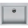ELLECI Quadra 105 LGQ10568 Lavello 57X50 cm 1 Vasca Granitek Titanio