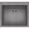 ELLECI Quadra 105 LGQ10548 Lavello 57X50 cm 1 Vasca Granitek Grigio