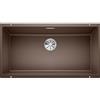 Blanco Subline 800-u 1523150 Lavello 83X46 cm 1 Vasca Rettangolare Silgranit Marrone