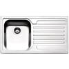 Apell 3226700C1SA Lavello 86X50 cm 1 Vasca Rettangolare con Gocciolatoio Acciaio inossidabile