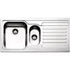Apell VE102RBC Lavello 100 cm X 50 cm 2 ciotole Acciaio inossidabile