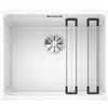 Blanco ETAGON 500-U Lavello 53x46 cm 1 ciotola Rettangolare Silgranit Bianco
