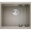 Blanco ETAGON 500-U Lavello 53x46 cm 1 ciotola Rettangolare Silgranit Marrone