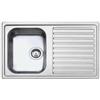 Apell AV861ILBC Lavello 50 cm 1 vasca con Scolapiatti Acciaio inossidabile