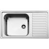 Apell AVG861ILBC Lavello 50 cm 1 vasca con Scolapiatti Acciaio inossidabile