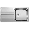 Blanco LEMISL 6 S-IF Lavello 100x50 cm 1 ciotola Rettangolare con gocciolatoio Acciaio inox