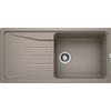 Blanco SONAL 6 S Lavello 100x50 cm 1 ciotola Rettangolare con gocciolatoio Silgranit Marrone