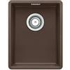 Blanco SUBLINE 320-F Lavello 15x43 cm 1 ciotola Rettangolare Silgranit Marrone
