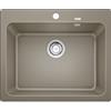 Blanco NAYA 6 Lavello 62x51 cm 1 ciotola Rettangolare Silgranit Marrone