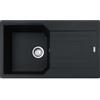 Franke LAVELLO URBAN 860x500 1 VASCA+SCIVOLO NERO 114.0686.760 FRANKE