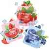 CARITATE Collana senza fumo, per smettere di fumare, con miscela di frutta, filtro aromatico, per adulti, ideale come compagno di relax per la vita di tutti i giorni, per ufficio, viaggi in aereo, blu (gusto)