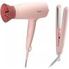 PHILIPS Set PHILIPS BHP398/00 Asciugacapelli 1600 W + piastra 210° rosa