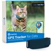 Tractive GPS CAT 4 - Tracker GPS per gatti con monitoraggio dell'attività | ABBONAMENTO ESCLUSO | TRAMINDB | Blu Notte