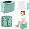 oubasang Vasino pieghevole da viaggio, toilette mobile per bambini e vasino da viaggio