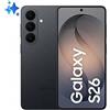 Samsung Galaxy S26 Smartphone AI, 256GB, Processore avanzato, Assistente Foto, Creative Studio, Camera 50 MP, 4300 mAh, Black"