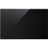 LG CI5Z3025BN Nero Da incasso 80 cm Piano cottura a induzione 4 Fornello(i)"