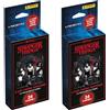 Panini Stranger Things Trading Cards Blister 4 buste + 1 carta edizione limitata (Confezione da 2)
