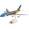 herpa modello di aereo Emirates Airbus A380 "Destination Dubai" - A6-EOT in scala 1:200 - Snap-Fit, modello di aereo, pezzo da collezione, miniatura deco, statuetta con supporto in plastica