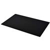 Qnhdfrt Piano Tavolo Vetro Temperato Rettangolare Nero 120x65 cm 8mm | Lastra protettiva nera per rinnovare scrivanie e tavolini in soggiorno o sala da pranzo, facile da pulire.