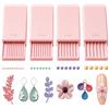 Generico Strumento Rullo Creatore di Palline Argilla Stampa 3D, 4 Sizes | Multiuso Strumento Creare Ball Gel Argilla Polimerica, Strumento Modellare Perline Argilla 3D Per Nails Art Fiori Gioielli