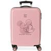 Disney Joumma Mickey Outline, Valigia Cabina, Realizzata in ABS, un materiale resistente e leggero, quattro ruote doppie di rotazione multidirezionale, chiusura a combinazione laterale. Joumma Bags
