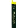 Faber-Castell 120311 grafite Mine Mine super-polymer H 0.35, 12 Pezzi