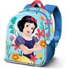 Disney Biancaneve Flowers-Zainetto 3D Elite, Blu, 25 x 30 cm, Capacità 7 L