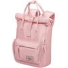 American Tourister Urban Groove UG16 - Mini Zaino 31 cm - Zaino Bambini Ergonomico con Porta Bottiglia, Leggero & Comodo - 7L - Rosa Pastello