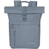 travelite zaino per il bagaglio a mano, zaino per laptop da 15,6 pollici, BASICS, zaino da viaggio con funzione roll-top, 60 cm, 35 litri