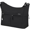Samsonite Move 5.0 - Borsa a tracolla M con molti scomparti, 33 cm, 11 L, nera (Nero)