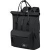 American Tourister Urban Groove UG16 Puff - Zaino Donna con Tasca Posteriore Nascosta, Zaino Casual per Uso Quotidiano, 17 L, Schwarz Code
