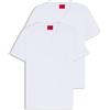HUGO BOSS HUGO v Maglietta, Bianco (White 100), XS Uomo