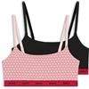 HUGO Twin Bralette Design 10272521, Open Pink 695, M
