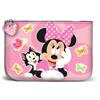 Disney Minni Mouse Kitten-Portamonete Quadrato Piccolo, Rosa, 13 x 10 cm