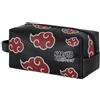 KARACTERMANIA Naruto Clouds-Borsa da Toilette da Viaggio Brick Plus, Nero, 25 x 12 cm