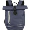 travelite Zaino rolltop impermeabile, zaino da bicicletta, zaino per il tempo libero con chiusura rolltop e catarifrangenti, BASICS, 48 cm, 19 L
