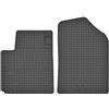 Motohobby Set di tappetini in gomma per Hyundai i10 II (2013-2019) / Kia Picanto II (2011-2017) - 2 pezzi - su misura