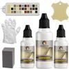 Generisch Set rinfrescante in pelle per BMW Dakota, professionale in pelle liquida + colore pelle, adatto per eliminare graffi e usura su pelle e similpelle (Dakota canberrabeige)