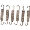 MAGICLULU Molle 65mm Moto Scarico di Acciaio Tensione Pezzi per 6 e in Collegamenti Inossidabile Argento Sicuri e Prevenire Crepe al Collettore Motore