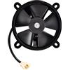 GOOFIT la di Raffreddamento 12V Moto DC Tondo Universale Sostituzione per 200cc 250cc Auto ATV Quad Pit Bike Go Kart Ciclomotore e Scooter Nero