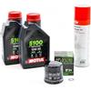 Gazoobike Kit di manutenzione cambio olio standard per HONDA SH 350 dal 2021 al 2024 - MTL 5100 10W30 2L