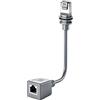 KOOVIVA Per Starlink Ethernet Adapter Gen 3/Mini, 1000 Mbps RJ45 Estensione Maschio a Femmina Cavo impermeabile per Starlink V3 (Rev.4) Piastra e Router Accessori Spina per casa Camping all'aperto