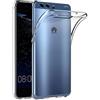 MaiJin Custodia per Huawei P10 (5,1 Pollici) MaiJin Morbido TPU Cover Cristallo di rocca Trasparente Anti Scivolo Protezione Posteriore Cover