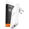 GALVANOX Caricatore piatto da 20 W, ultra sottile, pieghevole, con USB-C e USB-A, caricabatterie rapido per iPhone 17, 16, 15, 14, 13 e Samsung Galaxy