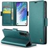 Phernykas Custodia a Libro Portafoglio per Samsung Galaxy S21 FE, RFID | 3 Slot - Per Pendolarismo, Flip Cover Doppia Fibbia Magnetica, Pelle PU Anti-Macchia, Supporto, Lavoro, Telefono Libretto