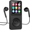 Goshyda Lettore MP3 con Bluetooth e WiFi, Lettore Musicale Portatile Altoparlante Integrato, Supporto Registrazione Vocale FM e Book, Schermo LCD da 2,4 Pollici, Jack per (Senza scheda di memoria)