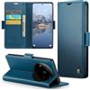 Phernykas Custodia a Libro Portafoglio per Xiaomi 14 Ultra, RFID Magnetica | 3 Slot - Per Pendolarismo, Flip Cover Doppia Fibbia Laterale, Pelle PU Anti-Macchia, Supporto, Lavoro, Telefono Libretto